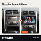 Mercedes Benz B200 – OEM-Look Autoradio mit Wireless CarPlay & Android Auto