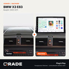 BMW X3 E83 2002-2011 – Autoradio mit Wireless CarPlay & Android Auto
