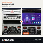 Peugeot 308 2007-2013 – Autoradio mit Wireless CarPlay & Android Auto