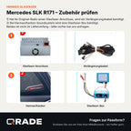 Mercedes-Benz SLK Class R171 2004-2011 – Autoradio mit Wireless CarPlay & Android Auto