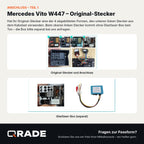 Mercedes Benz Vito W447 2014-2021 – Autoradio mit Wireless CarPlay & Android Auto