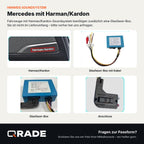 Mercedes Benz C Class CLK Class S203 W203 W209 A209 2000-2005 – Autoradio mit Wireless CarPlay & Android Auto (Rahmen BenzW209（A）)
