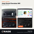 JEEP Grand Cherokee 2004-2007 – Autoradio mit Wireless CarPlay & Android Auto