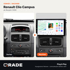 Renault Clio Campus 2009 – Autoradio mit Wireless CarPlay & Android Auto