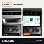 Citroen C3 DS3 2010-2016 – Autoradio mit Wireless CarPlay & Android Auto (Rahmen DS3016B)