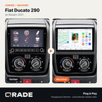 Ducato21 is compatible with Fiat Ducato models from 2021 onward – Autoradio mit Wireless CarPlay & Android Auto