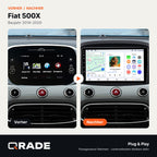 Fiat 500X 2014-2020 – Autoradio mit Wireless CarPlay & Android Auto