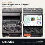 Volkswagen Golf Mk 4 2002-2007 – Autoradio mit Wireless CarPlay & Android Auto