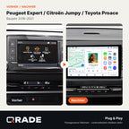Citroen Jumpy 3 SpaceTourer 2006-2021 – Autoradio mit Wireless CarPlay & Android Auto