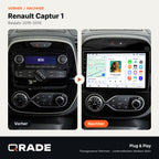 Renault Kaptur Captur 2016-2019 – Autoradio mit Wireless CarPlay & Android Auto