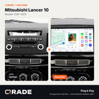 Mitsubishi Lancer 2007-2013 – Autoradio mit Wireless CarPlay & Android Auto (Rahmen Lancer10（A）)