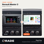 Renault Master 2019-2022 – Autoradio mit Wireless CarPlay & Android Auto