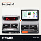Opel Meriva B 2009-2014 – Autoradio mit Wireless CarPlay & Android Auto