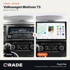 Multivan 2008-2015 – Autoradio mit Wireless CarPlay & Android Auto