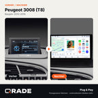 Peugeot 3008 2013-2016 – Autoradio mit Wireless CarPlay & Android Auto
