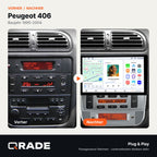 Peugeot 406 1994-2005 – Autoradio mit Wireless CarPlay & Android Auto