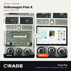 POLO (9INCH)2004-2010 – Autoradio mit Wireless CarPlay & Android Auto