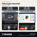 Volkswagen Passat B8 2015-2020 – Autoradio mit Wireless CarPlay & Android Auto