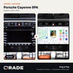 Porsche Cayenne 1 9PA 2002-2010 – Autoradio mit Wireless CarPlay & Android Auto