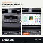 Volkswagen Tiguan R-line 2016-2020 – Autoradio mit Wireless CarPlay & Android Auto