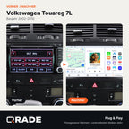 Volkswagen Touareg 2002-2010 – Autoradio mit Wireless CarPlay & Android Auto (Rahmen Touareg021)