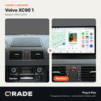 Volvo XC90 2004-2014 – Autoradio mit Wireless CarPlay & Android Auto (Rahmen XC90（A）)