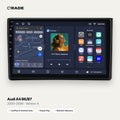 Qrade Autoradio für Audi A4 B6/B7 (2000–2009), Version A mit Wireless CarPlay & Android Auto