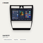 Qrade Autoradio für Audi A6 C5 (1997–2004) mit Wireless CarPlay & Android Auto