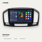 Qrade Autoradio für Buick Regal (2009–2013) mit Wireless CarPlay & Android Auto