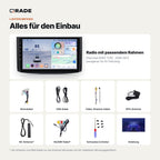 Chevrolet AVEO T250 2006-2012 – Autoradio mit Wireless CarPlay & Android Auto