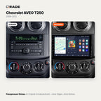 Chevrolet AVEO T250 2006-2012 – Autoradio mit Wireless CarPlay & Android Auto