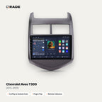 Qrade Autoradio für Chevrolet Aveo T300 (2011–2015) mit Wireless CarPlay & Android Auto