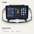 Qrade Autoradio für Chevrolet Captiva (2011–2016) mit Wireless CarPlay & Android Auto