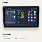 Qrade Autoradio für Citroën C5 X7 (2008–2017) mit Wireless CarPlay & Android Auto