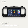 Qrade Autoradio für Citroën Jumpy 3 (2006–2021) mit Wireless CarPlay & Android Auto