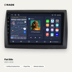 Qrade Autoradio für Fiat Stilo (2001–2010) mit Wireless CarPlay & Android Auto
