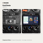 Ford Fiesta 2006-2011 – Autoradio mit Wireless CarPlay & Android Auto
