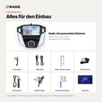 Ford Focus 3 2011-2019 – Autoradio mit Wireless CarPlay & Android Auto