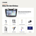 FORD TRANSIT Connect 2005-2014 – Autoradio mit Wireless CarPlay & Android Auto