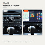 Honda CR-V 3 RE CRV 2007-2011 – Autoradio mit Wireless CarPlay & Android Auto