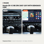 Honda CR-V 3 RE CRV 2007-2011 WITH OEM BACK CAM – Autoradio mit Wireless CarPlay & Android Auto