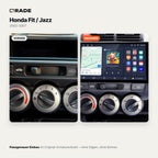 Honda Fit / Jazz 2002-2007 – Autoradio mit Wireless CarPlay & Android Auto (Rahmen Fit207-LHD （A）)