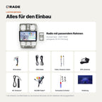 Hyundai Getz 2002-2006 – Autoradio mit Wireless CarPlay & Android Auto