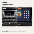 Hyundai Grand I10 2013-2016 – Autoradio mit Wireless CarPlay & Android Auto
