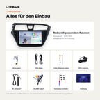 Hyundai i20 2015-2018 – Autoradio mit Wireless CarPlay & Android Auto