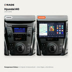 Hyundai i40 (2012–2016) – Autoradio mit Wireless CarPlay & Android Auto
