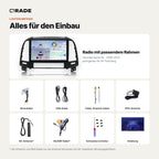 Hyundai Santa Fe 2006-2012 – Autoradio mit Wireless CarPlay & Android Auto