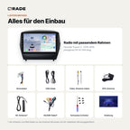 Hyundai Tucson 2 2015-2018 – Autoradio mit Wireless CarPlay & Android Auto (Rahmen TUCSON157)