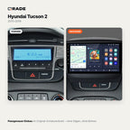Hyundai Tucson 2 2015-2018 – Autoradio mit Wireless CarPlay & Android Auto (Rahmen TUCSON157)