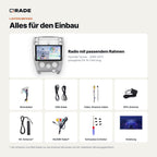 Hyundai Tucson 2006-2013 – Autoradio mit Wireless CarPlay & Android Auto
